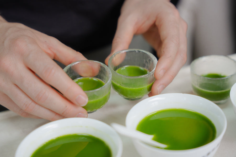 Omorie matcha manufacturing process