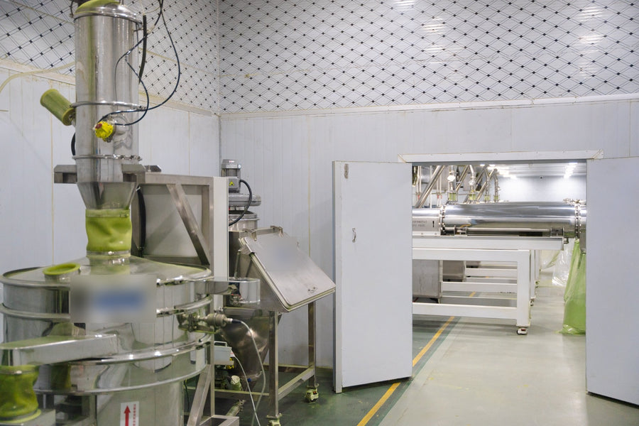 Matcha processing and packaging