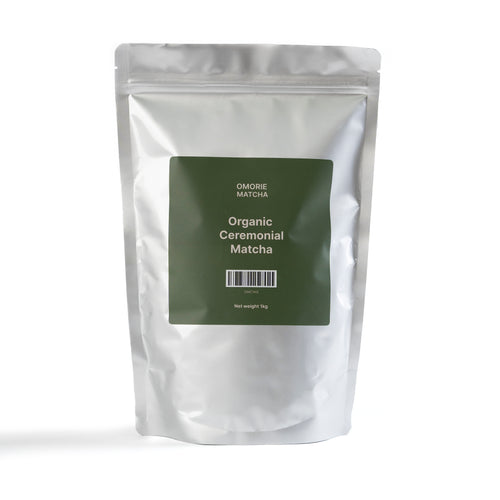 Omorie Matcha - Organic Ceremonial Matcha (1 kg Cafe Bag)