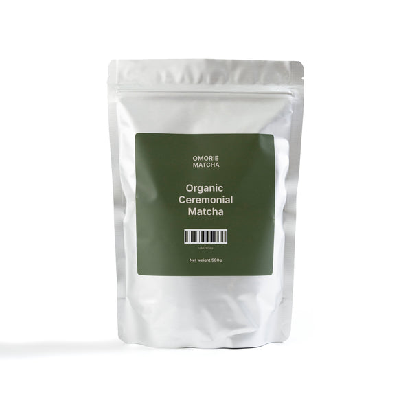 Omorie Matcha - Organic Ceremonial Matcha (500 g Cafe Bag)