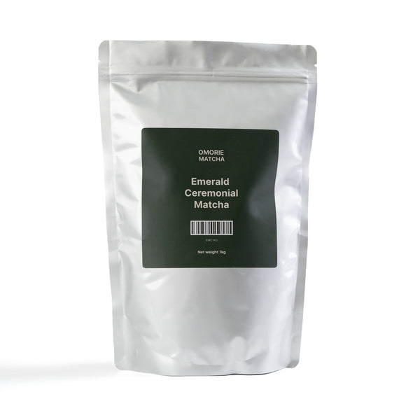 Omorie Matcha - Emerald Ceremonial Matcha (1 kg Cafe Bag)