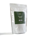 Omorie Ceremonial Matcha 1kg cafe bag — side angle showing net weight and packaging